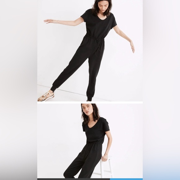 Madewell MWL Breeze Drawstring
Black Jumpsuit Size M - Picture 2 of 4